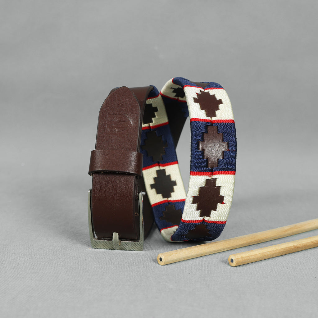 Berbanto Alpine Full-Grain Kid's Polo Belt – Brown Leather