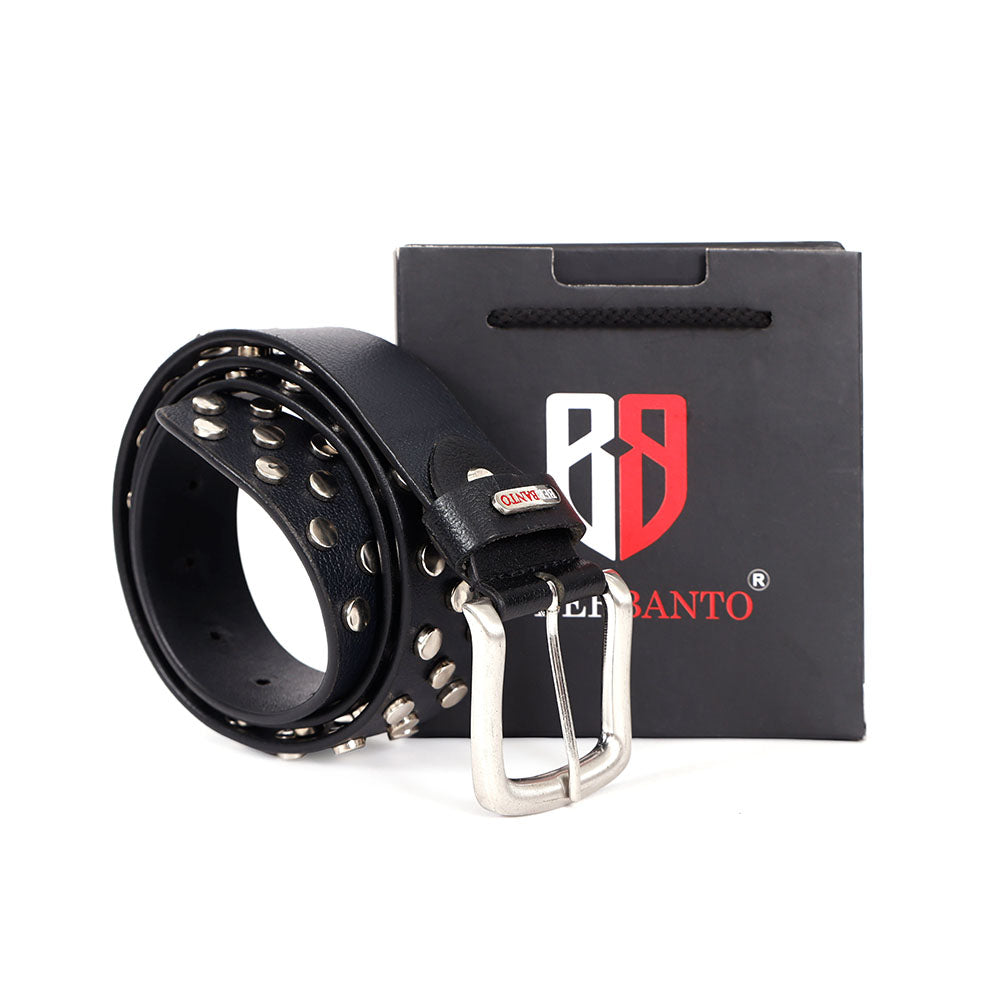 Berbanto Rogue Full-Grain Studded Leather Belt