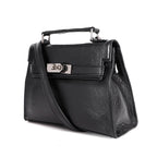 Berbanto Celeste Mini Satchel – Black Leather