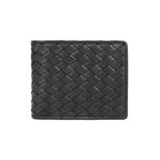 Berbanto Woven Luxe Bifold Wallet – Obsidian Weave