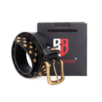 Berbanto Ironforge Full-Grain Studded Leather Belt