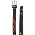 Berbanto Polaris Full-Grain Studded Leather Belt