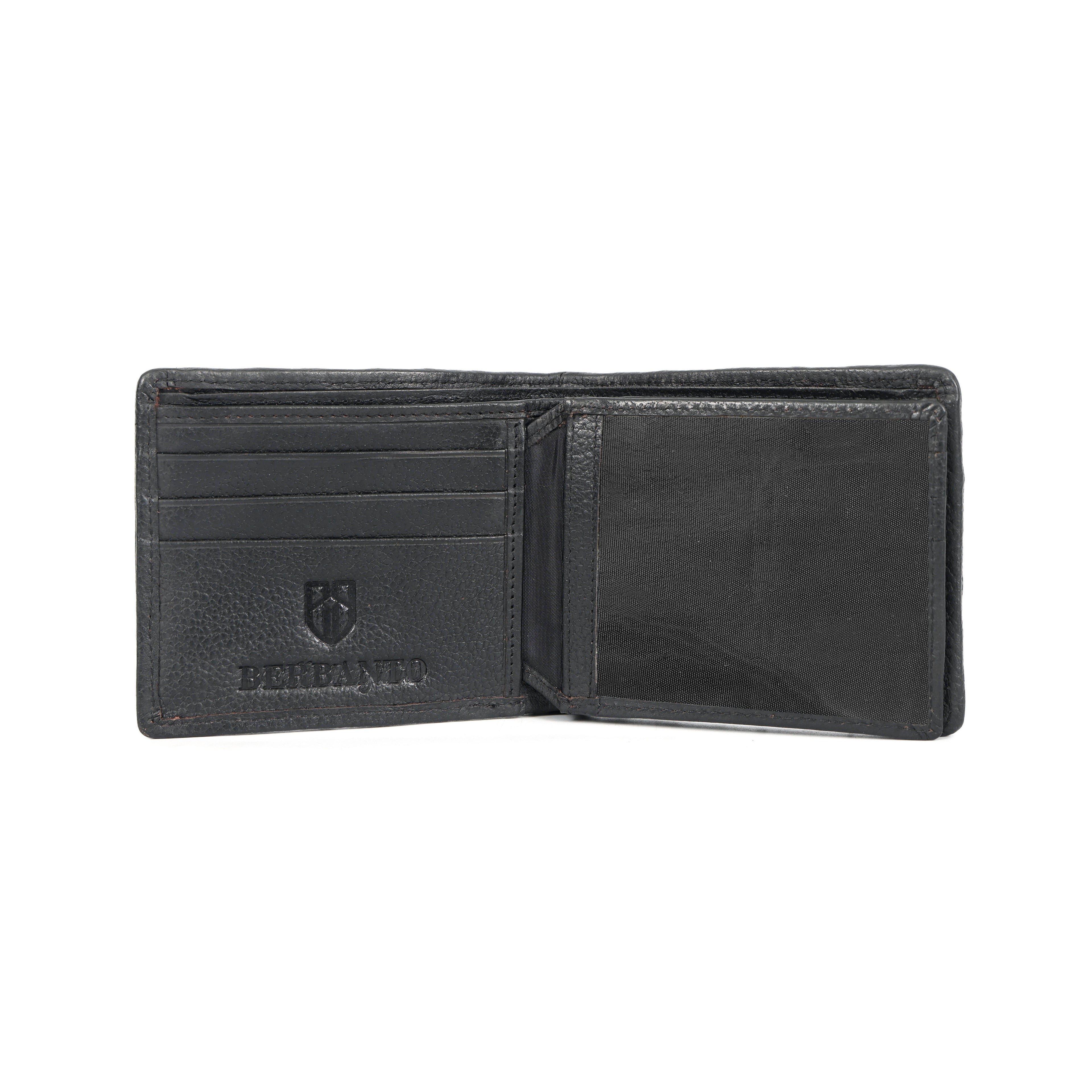 Berbanto Woven Luxe Bifold Wallet – Obsidian Weave