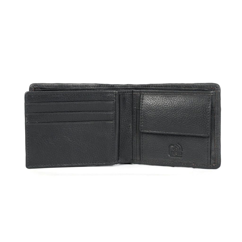 Berbanto Woven Luxe Bifold Wallet – Obsidian Weave