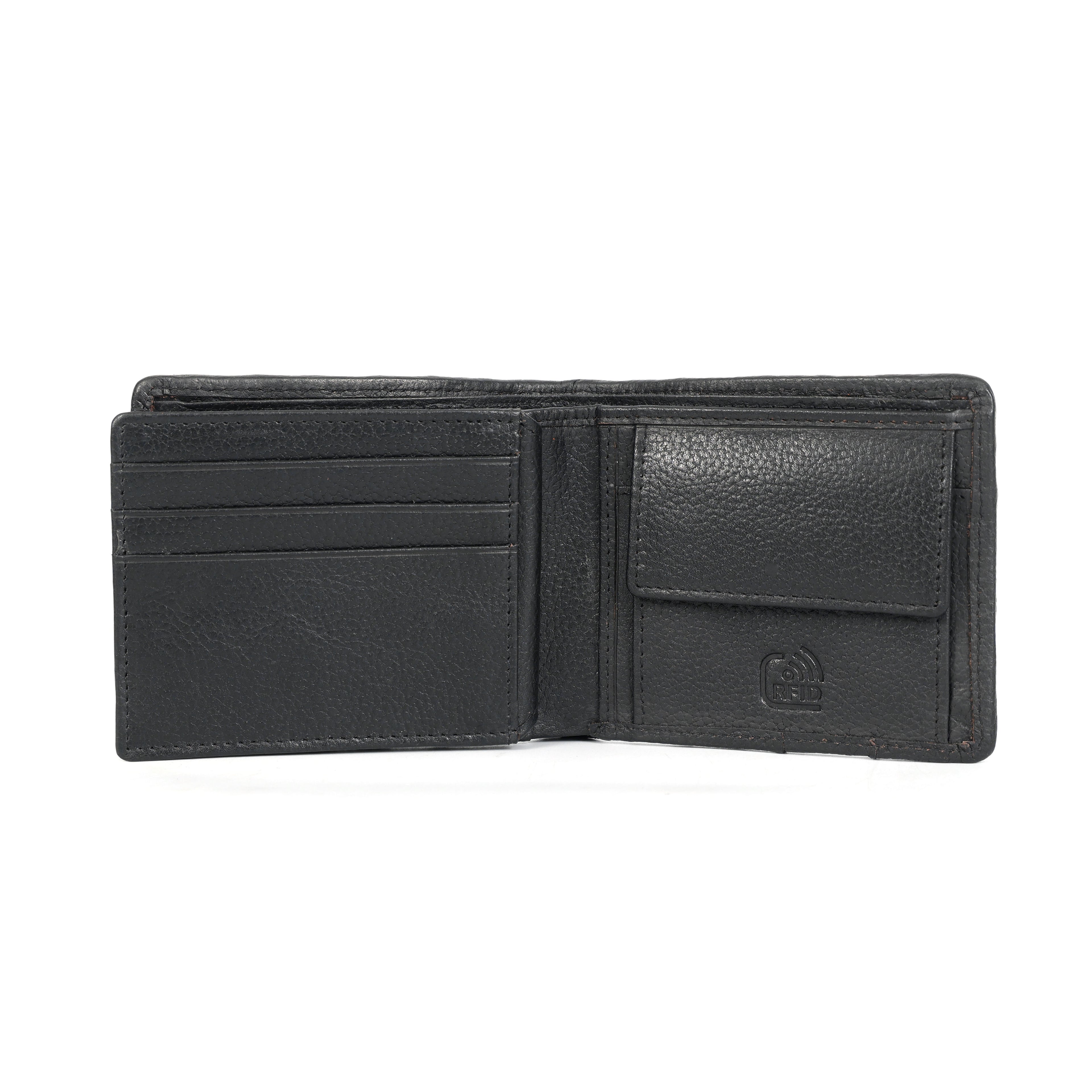 Berbanto Woven Luxe Bifold Wallet – Obsidian Weave