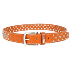 Berbanto Canyon Heritage Full-Grain Studded Leather Belt