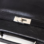 Berbanto Celeste Mini Satchel – Black Leather