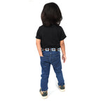 Berbanto Sierra Full-Grain Kids Polo Belt - Brown Leather
