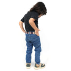 Berbanto Alpine Full-Grain Kid's Polo Belt – Brown Leather