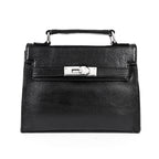Berbanto Celeste Mini Satchel – Black Leather