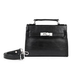 Berbanto Celeste Mini Satchel – Black Leather