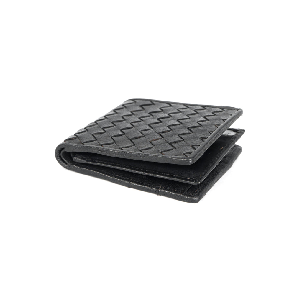 Berbanto Woven Luxe Bifold Wallet – Obsidian Weave