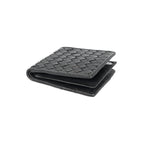 Berbanto Woven Luxe Bifold Wallet – Obsidian Weave