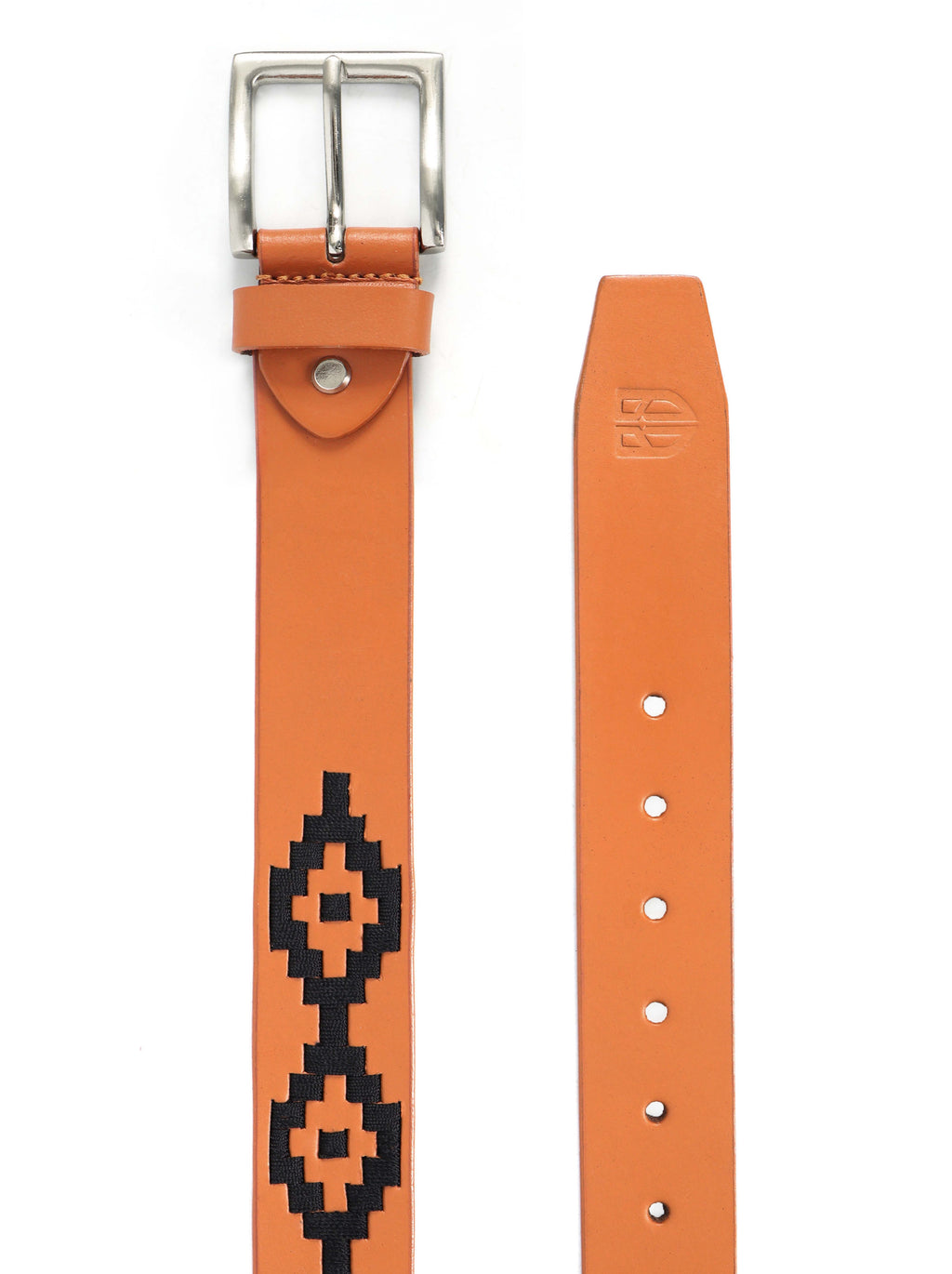 Berbanto Nolan Full-Grain Polo Belt - Tan Leather