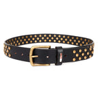 Berbanto Ironforge Full-Grain Studded Leather Belt