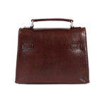 Berbanto Amara Mini Satchel – Chestnut Brown Leather