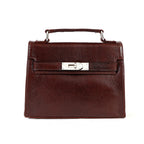 Berbanto Amara Mini Satchel – Chestnut Brown Leather