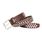 Berbanto Creed Full-Grain Studded Leather Belt