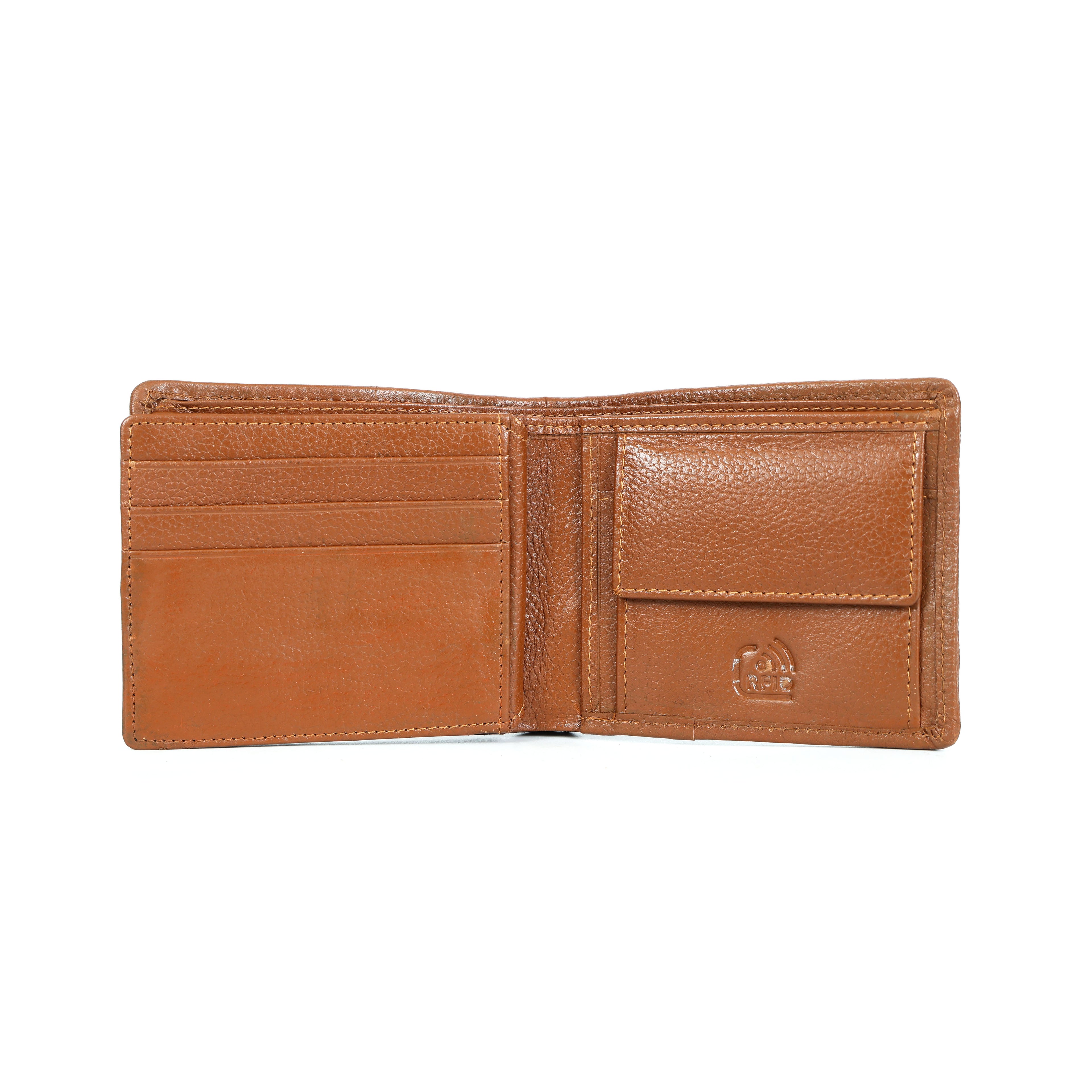 Berbanto Woven Luxe Bifold Wallet – Rustic Caramel Weave