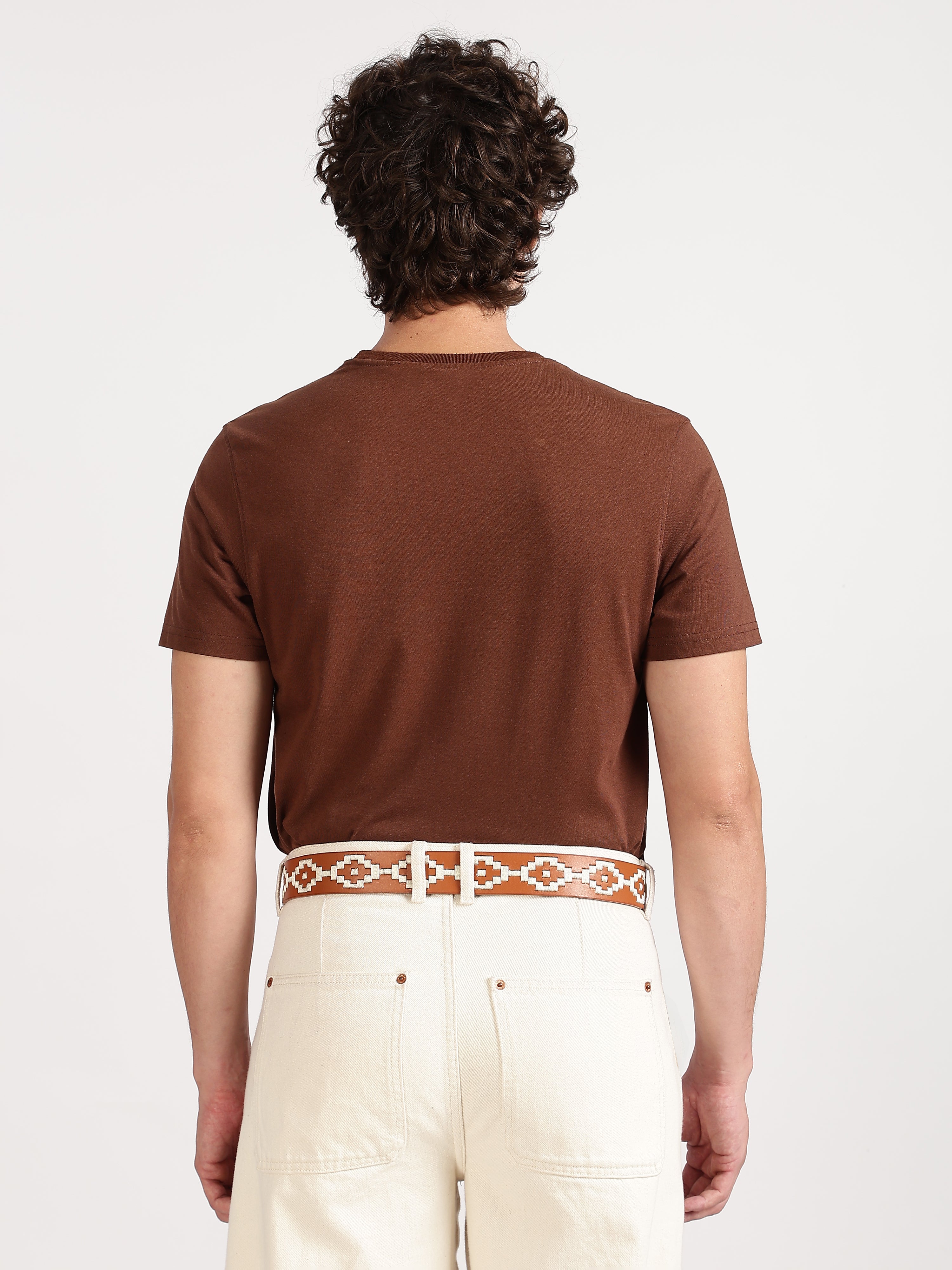 Berbanto Carson Full-Grain Polo Belt - Tan