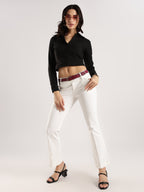 Berbanto Serpina – Wine Red Top-Grain Leather Snake Texture Belt