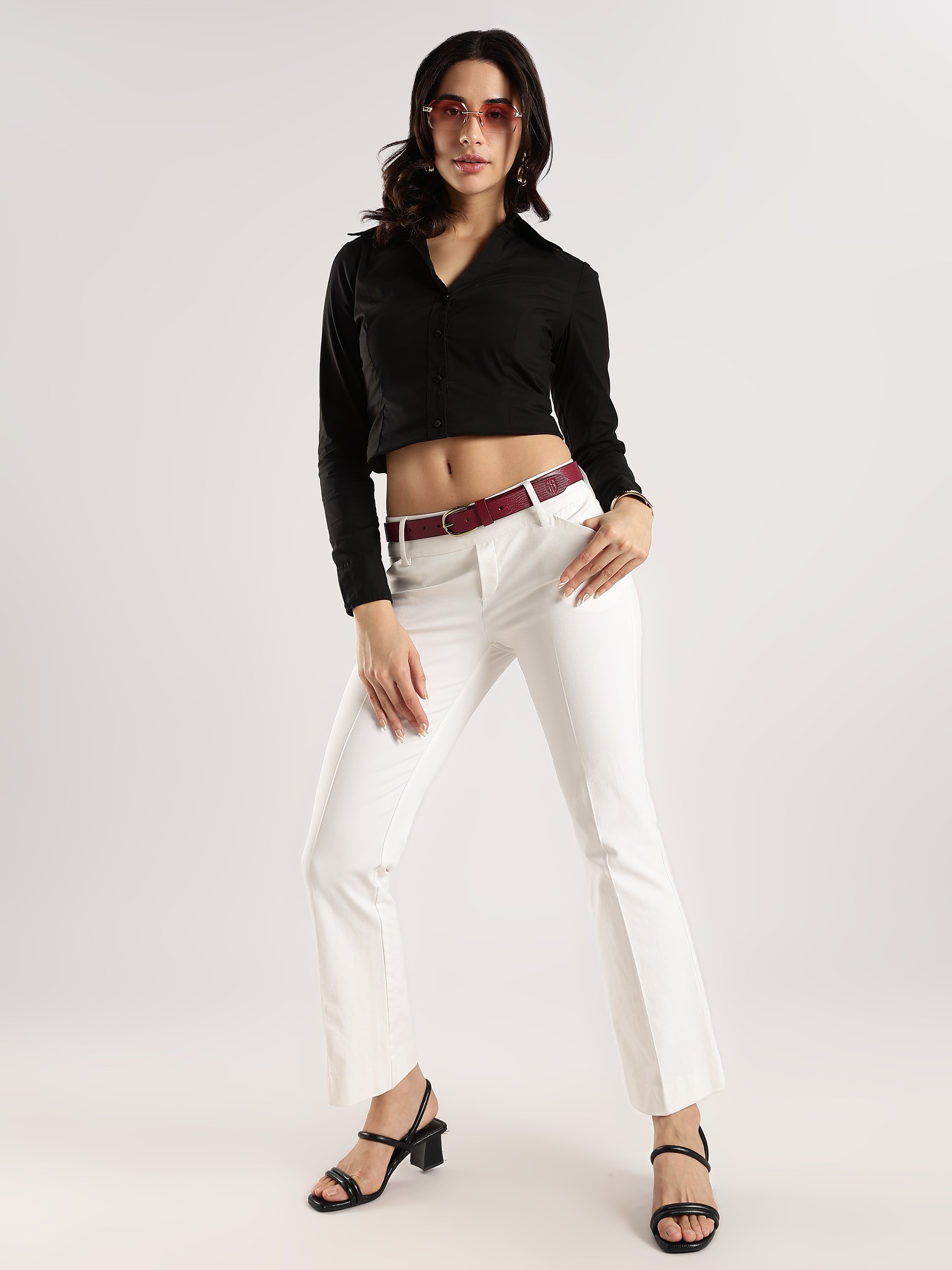 Berbanto Serpina – Wine Red Top-Grain Leather Snake Texture Belt