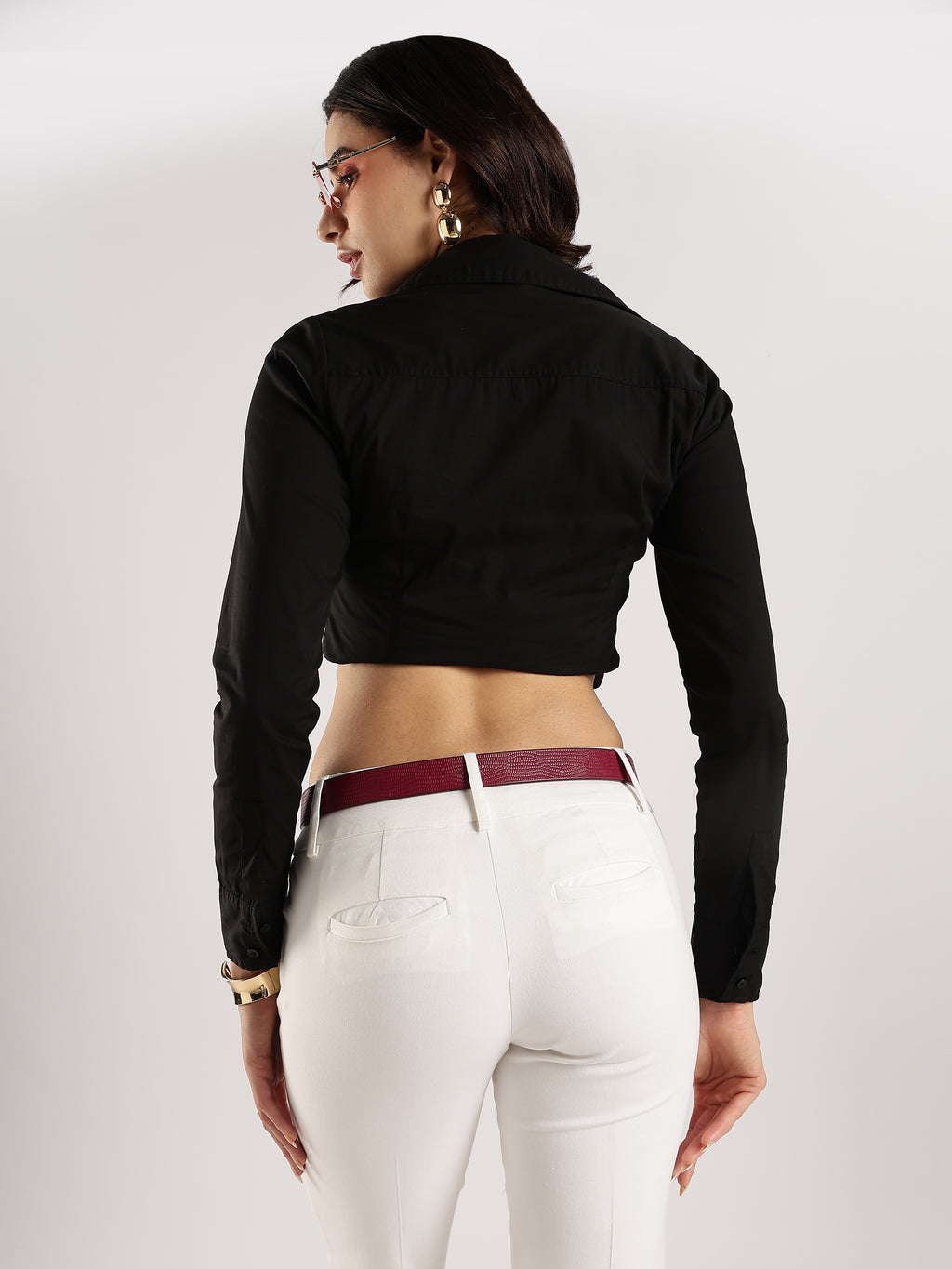 Berbanto Serpina – Wine Red Top-Grain Leather Snake Texture Belt