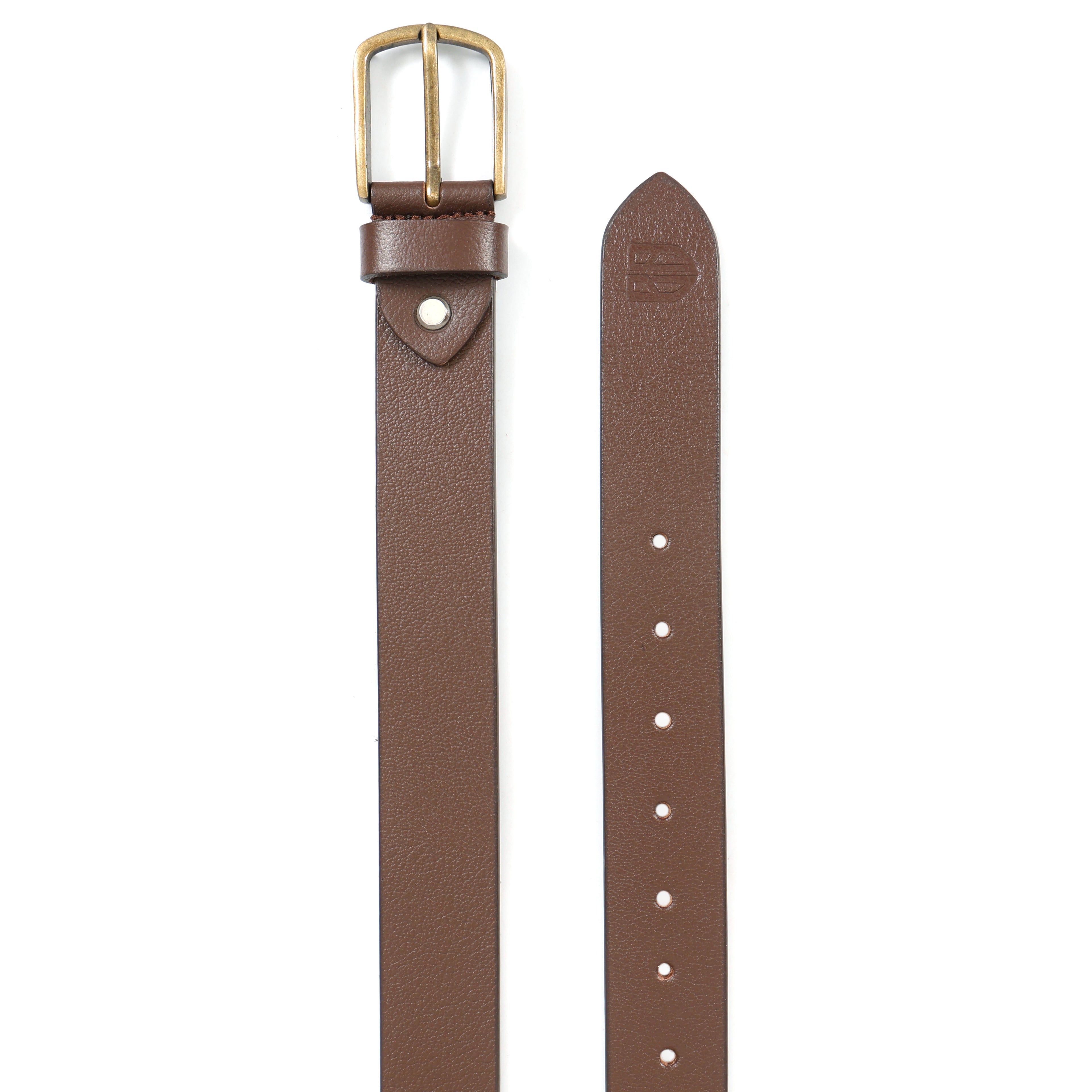 Berbanto Cambridge Leather Belt - Cognac Brown
