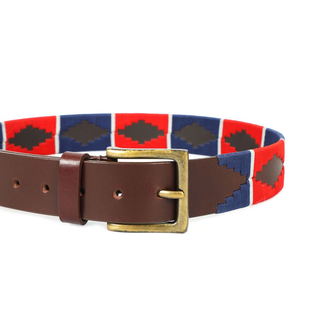 Berbanto Meridian Full-Grain Polo Belt – Brown Leather