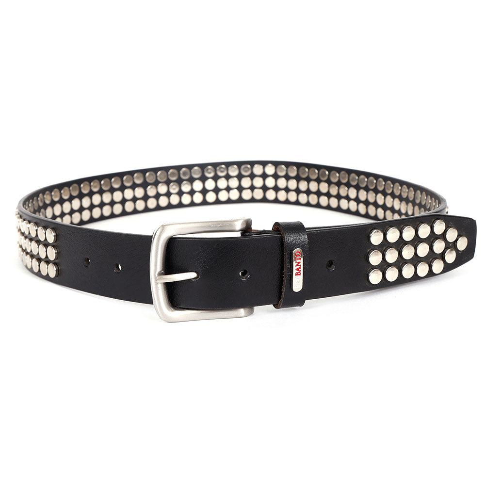 Berbanto Rebel Full-Grain Studded Leather Belt