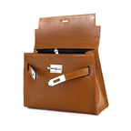 Berbanto Camille Mini Satchel – Camel Tan Leather