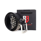 Berbanto Rocco Full-Grain Studded Leather Belt