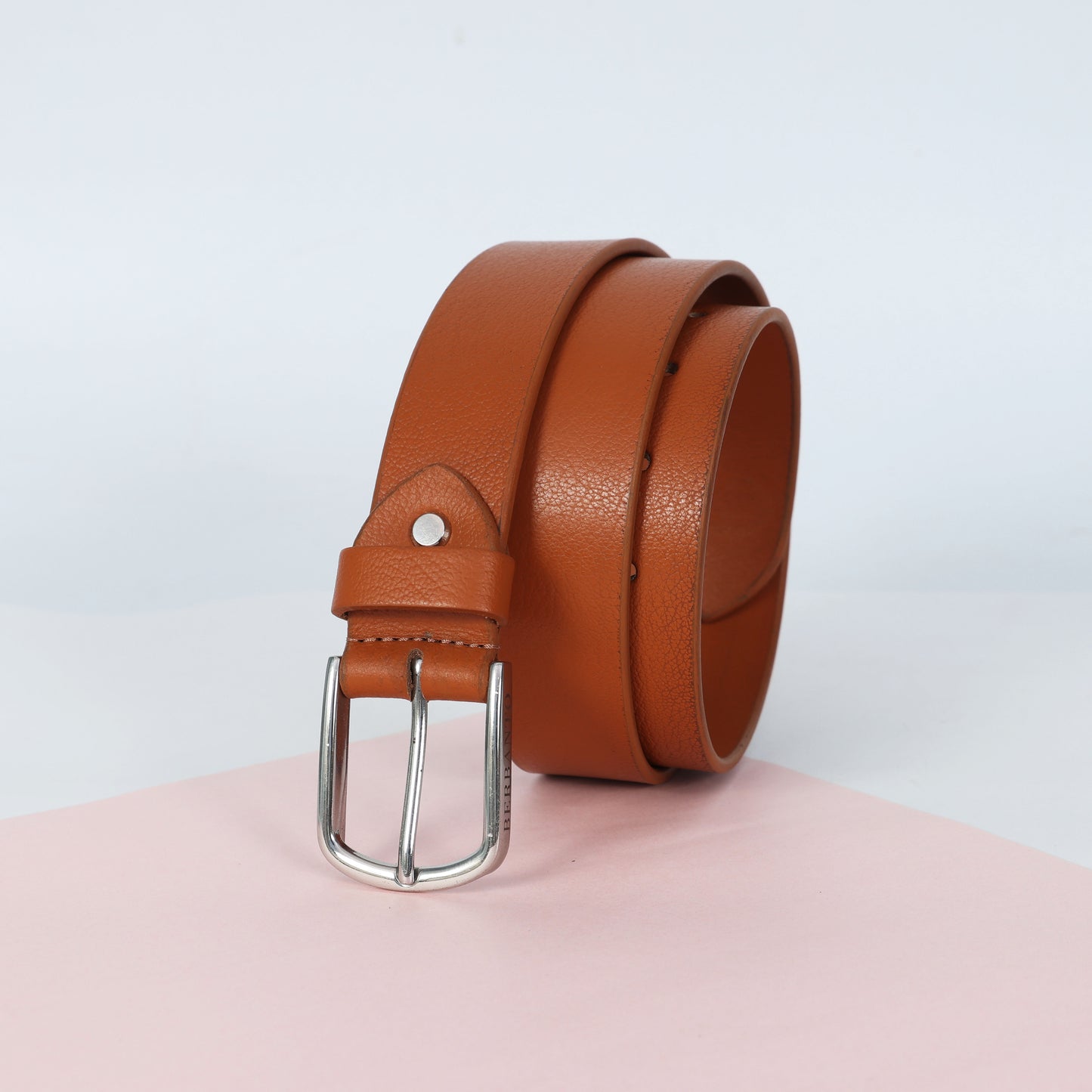 Tan Full Grain Leather Belt – Classic Genuine Leather