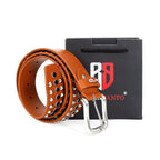Berbanto Vanguard Full-Grain Studded Leather Belt