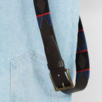 Berbanto Harrington Full-Grain Polo Belt – Brown Leather