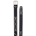 Berbanto Eclipse Studded Leather Belt