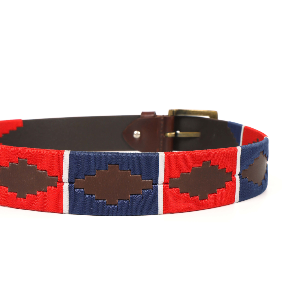 Berbanto Meridian Full-Grain Polo Belt – Brown Leather