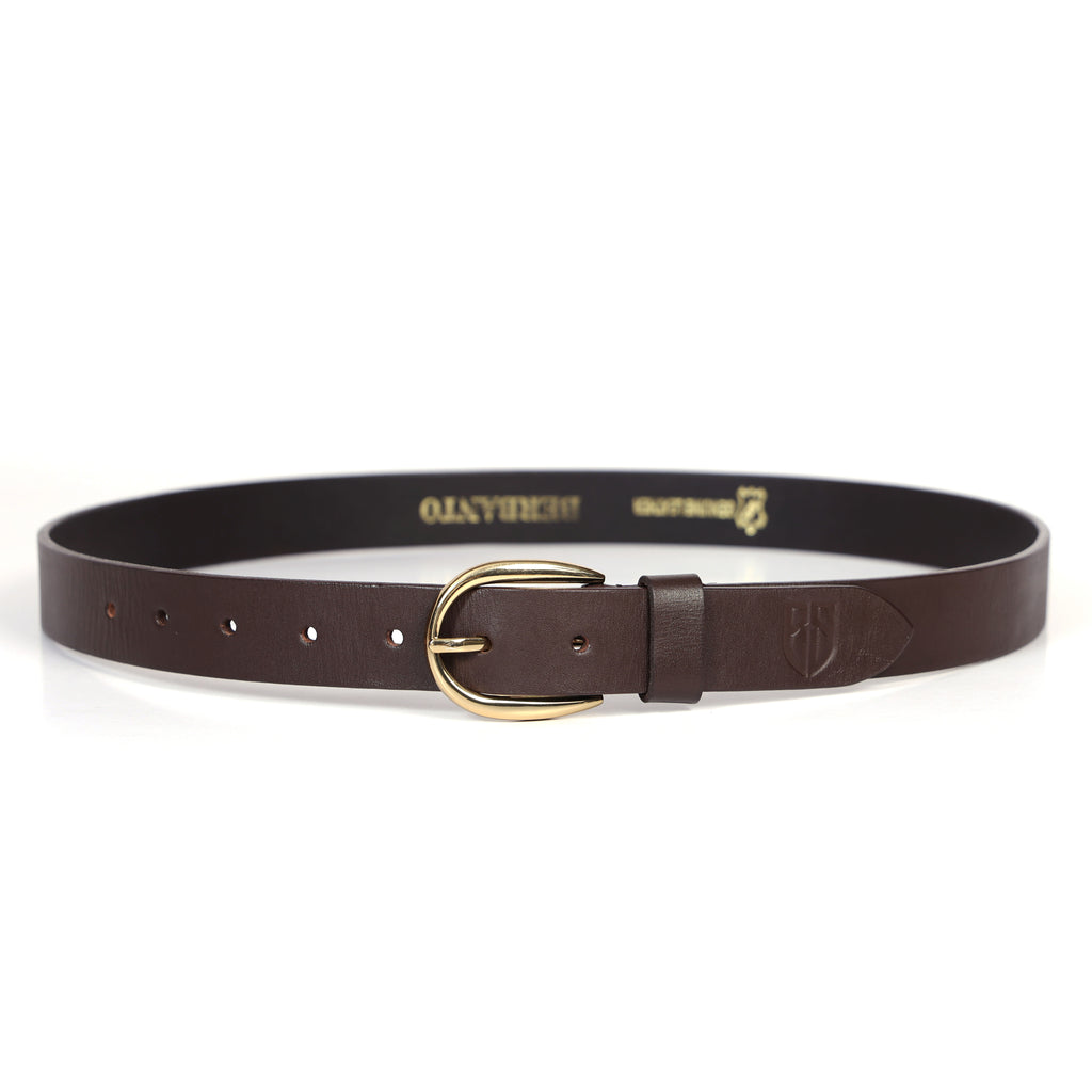 Berbanto Siena Classic Women’s Brown Leather Belt