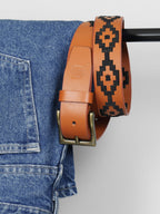 Berbanto Nolan Full-Grain Polo Belt - Tan Leather