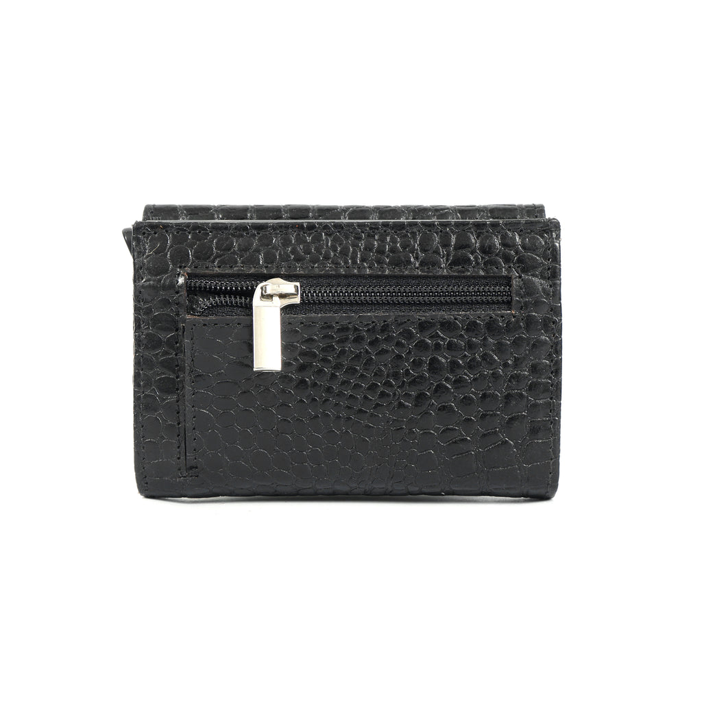 Berbanto Pop‑Up Shield Wallet - Obsidian Black
