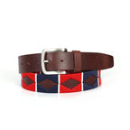 Berbanto Meridian Full-Grain Polo Belt – Brown Leather