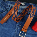 Berbanto Hudson Full-Grain Polo Belt - Tan Leather