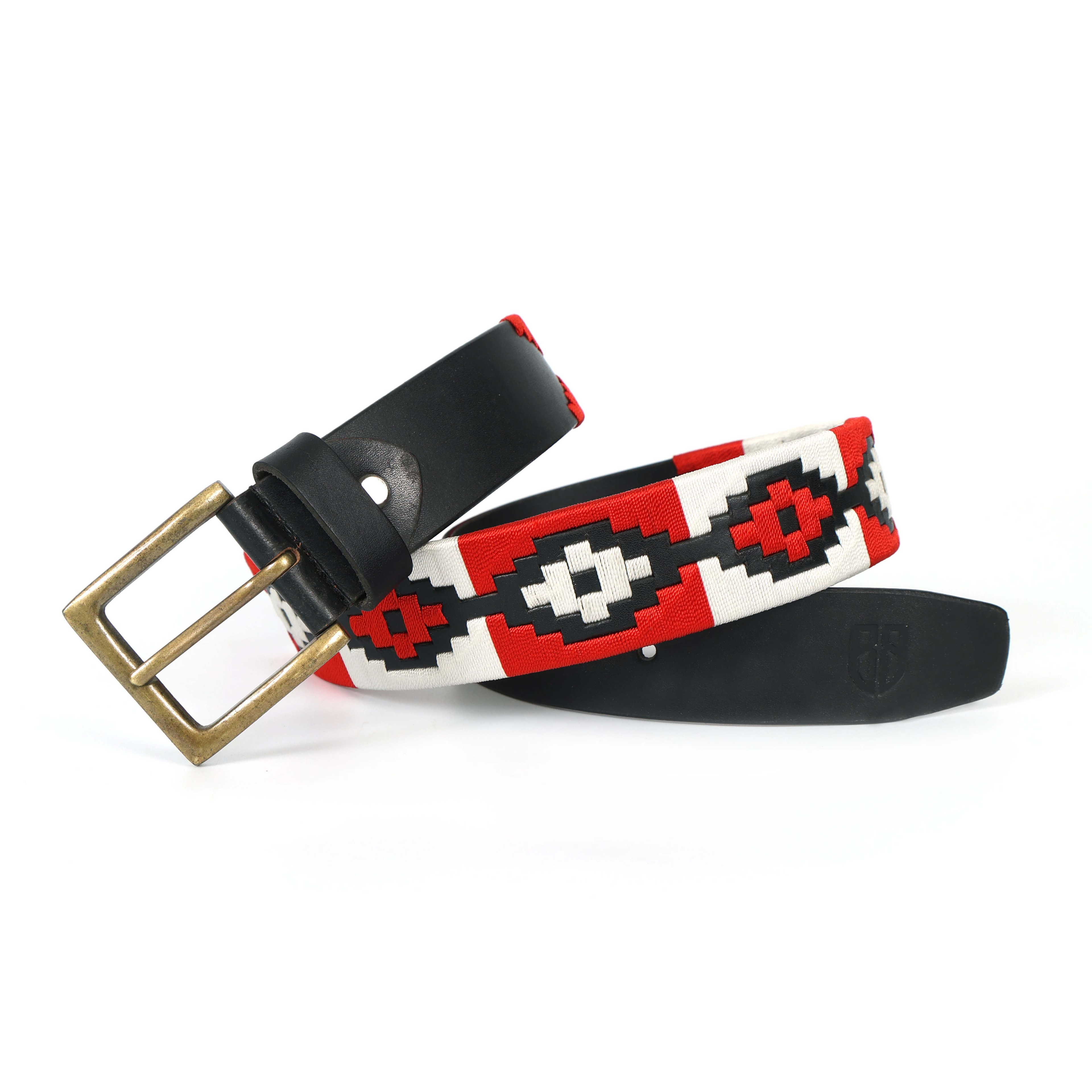 Berbanto Atlas Full-Grain Polo Belt – Black