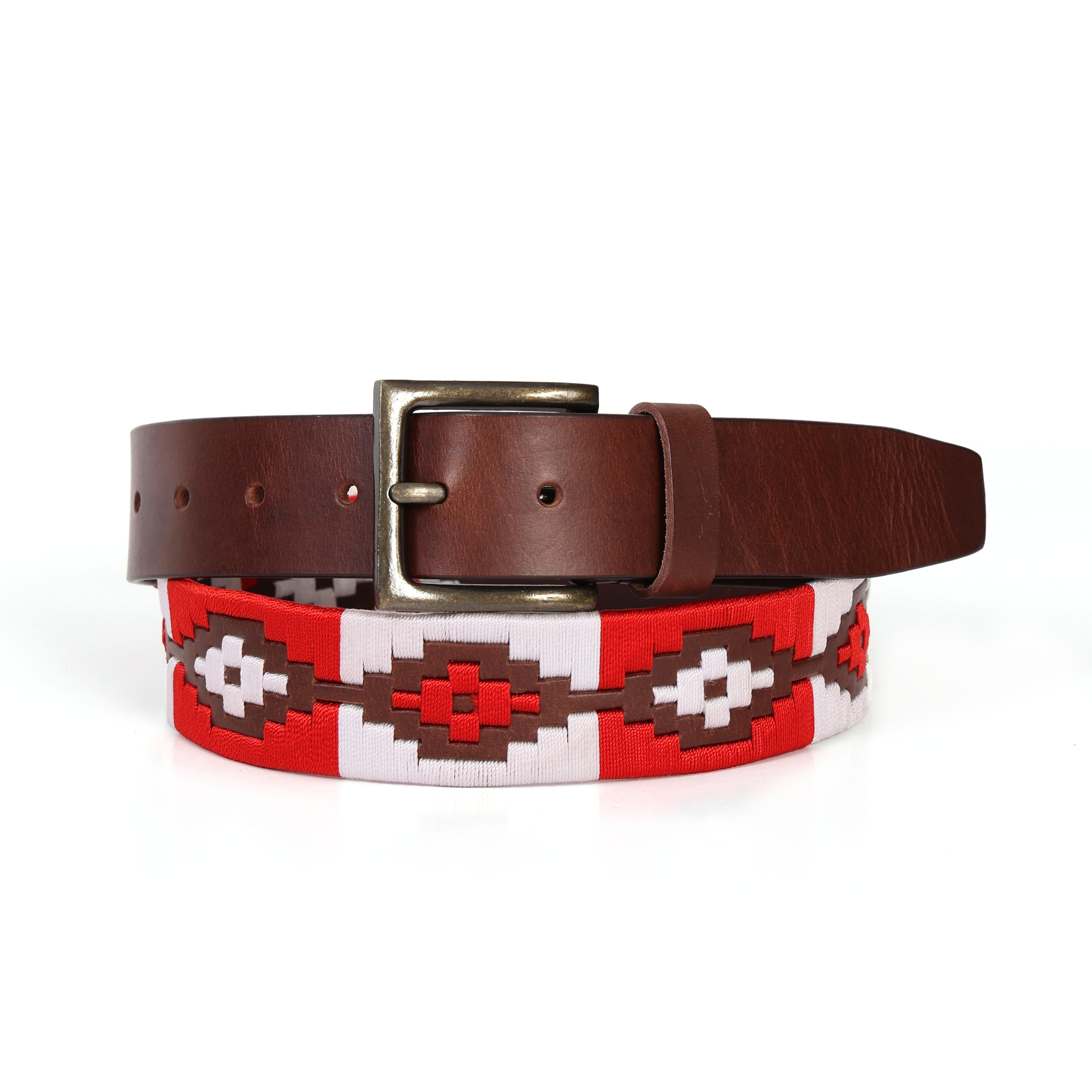 Berbanto Atlas Full-Grain Polo Belt – Brown