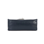 Berbanto Noelle Mini Satchel – Navy Leather