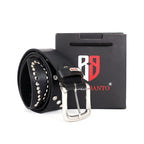 Berbanto Eclipse Studded Leather Belt