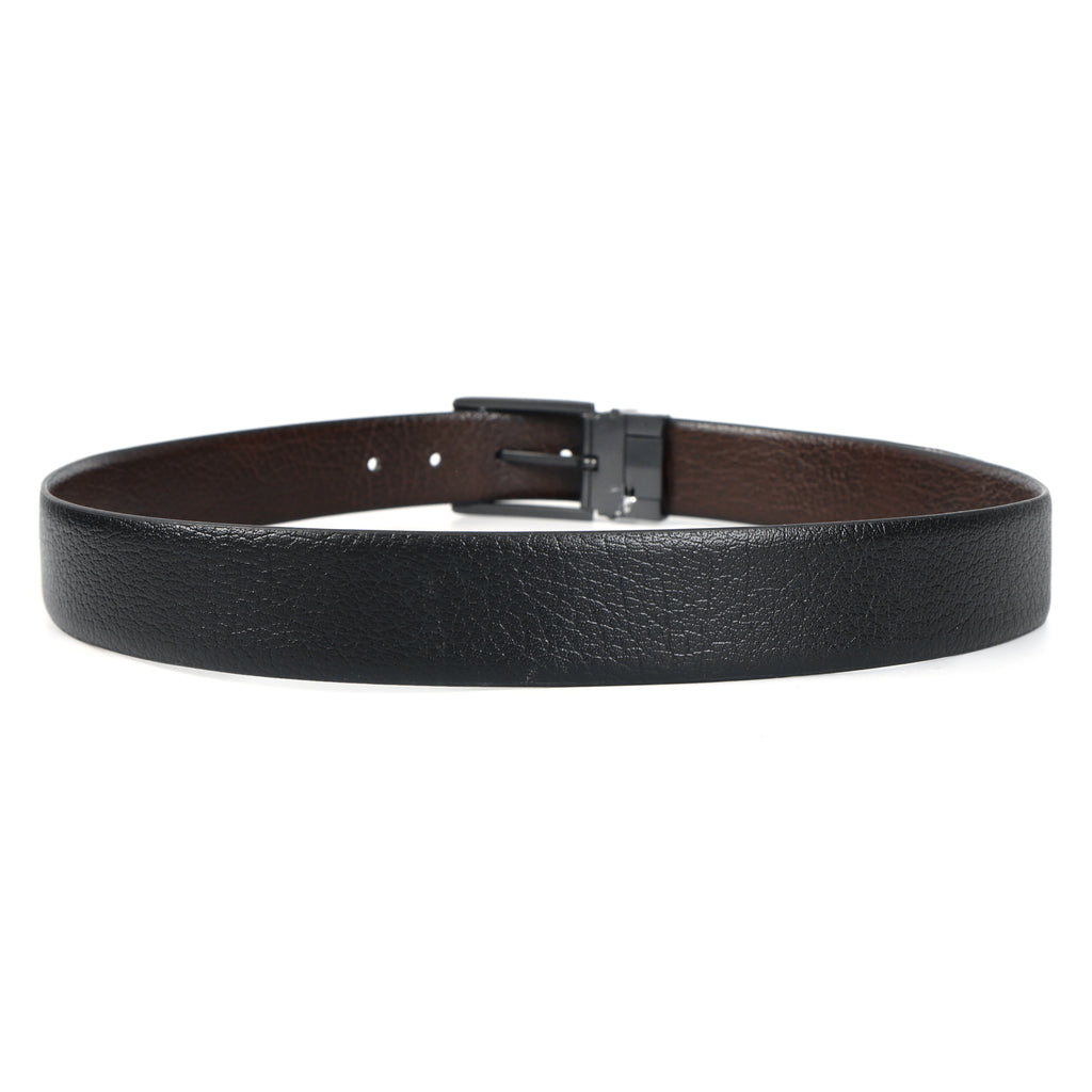 Berbanto Pebble Luxe Reversible Belt – Gunmetal Buckle