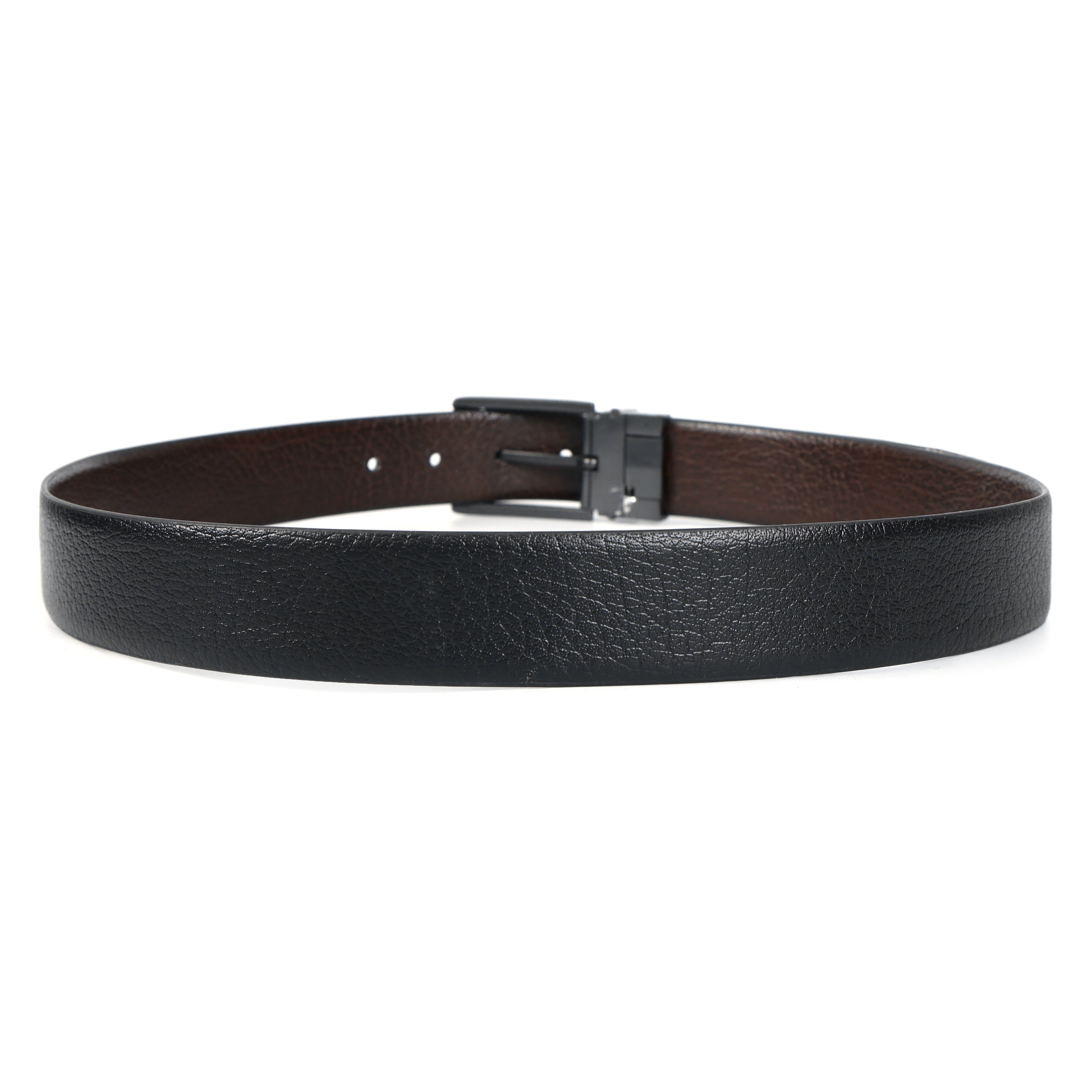 Berbanto Pebble Luxe Reversible Belt – Gunmetal Buckle