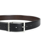 Berbanto Pebble Luxe Reversible Belt – Silver Buckle