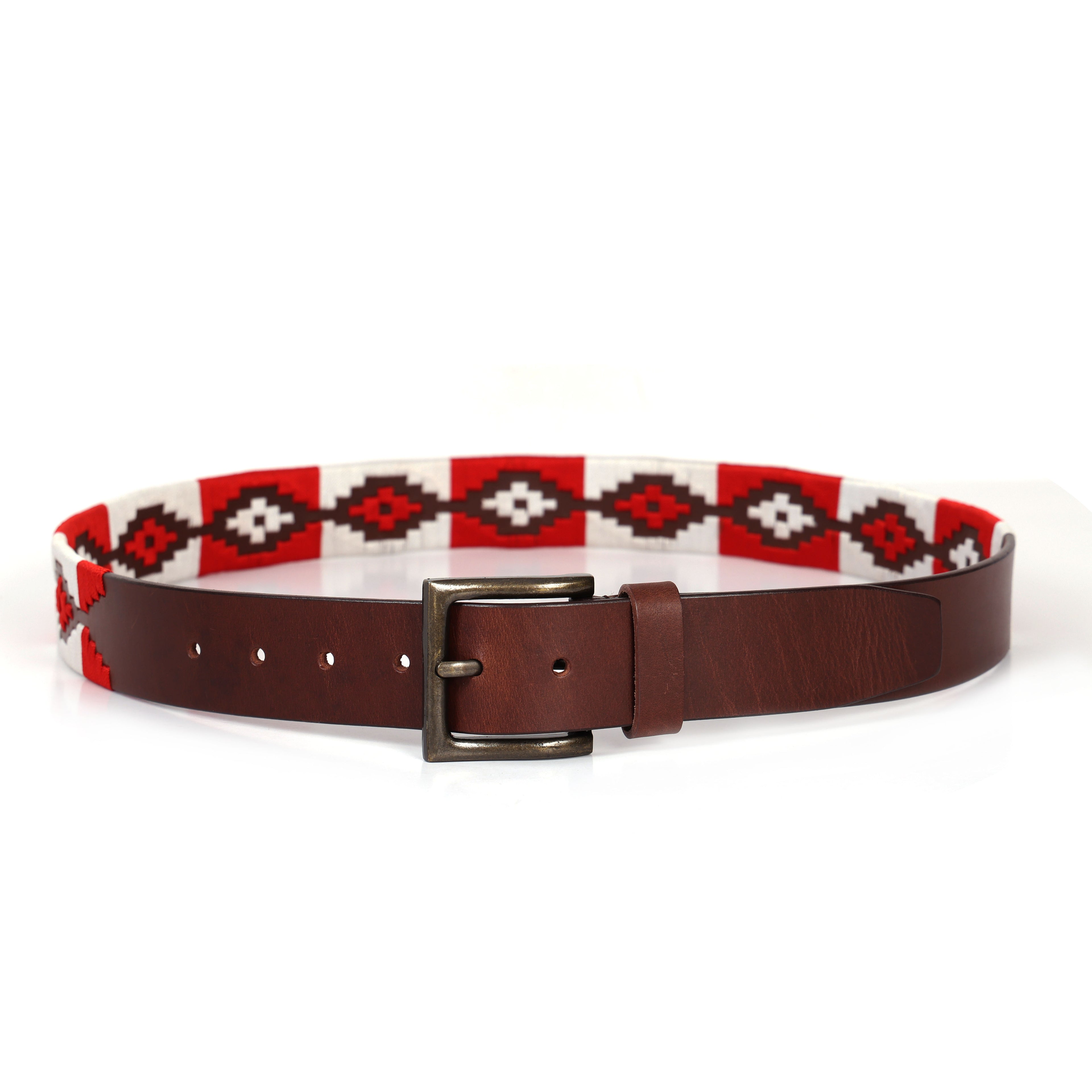 Berbanto Atlas Full-Grain Polo Belt – Brown